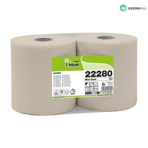 Celtex E-Tissue Maxi toalettpapír 26,5cm 2 réteg, 280m, 6 tekercs/zsugor