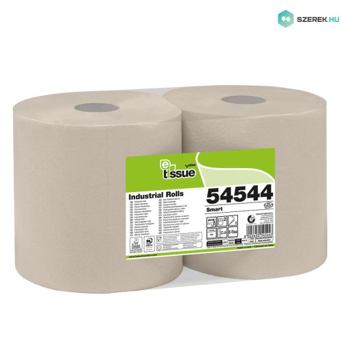 Celtex E-tissue ipari törlő recy 2 réteg, 800 lap, 240m 26,5x30cm, 2 tekercs/zsugor