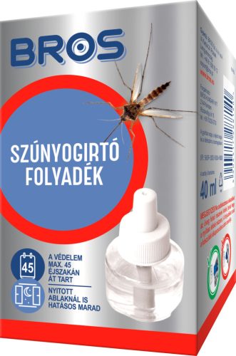 Bros Szúnyogirtó utántöltő folyadék elektromos készülékhez 40ml