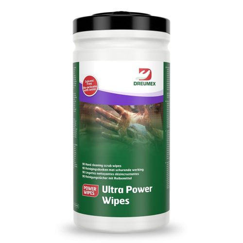 Dreumex Power Wipes Ultra 90lap/doboz 6doboz/karton