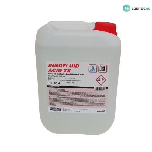 Innofluid Acid-TX vízkő- és rozsdaoldó koncentrátum 20L
