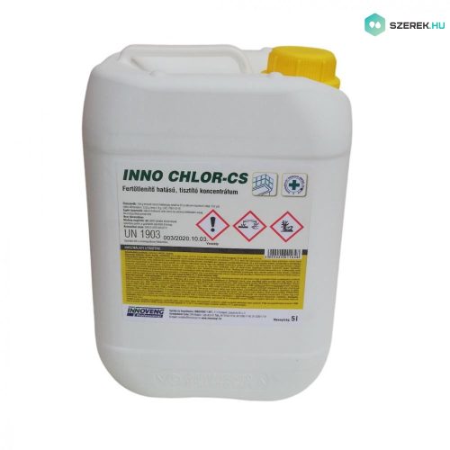 Inno Chlor-CS fertőtlenítő hatású, tisztító koncentrátum 5L 
