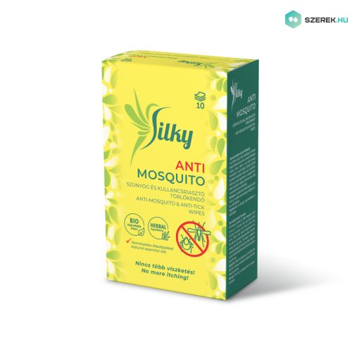 Silky Anti-Mosquito Szúnyog és Kullancsriasztó kendő 10x1 lap