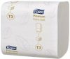 Tork toalettpapír T3, hajtogatott Extra soft folded, 2r., fehér, 252lap/csg, 30csg/karton