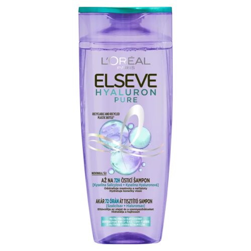 L'Oréal Paris Elseve Hyaluron Pure Sampon 250ml (12db/karton)