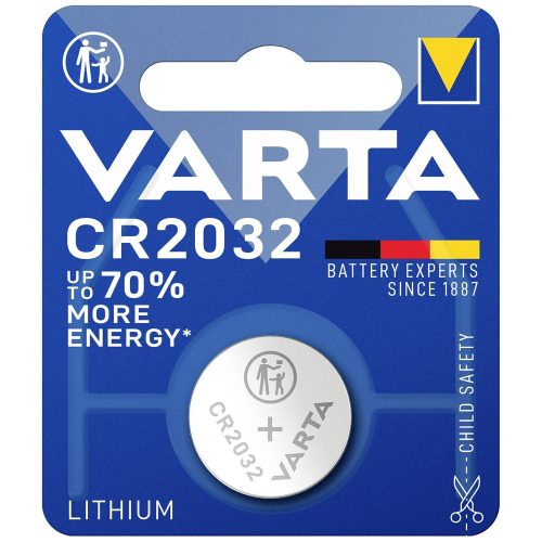 Elem Varta gombelem CR2032 lithium