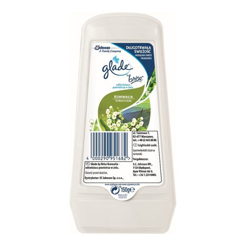 Glade zselés légfrissítő 150g (8db/karton) gyöngyvirág