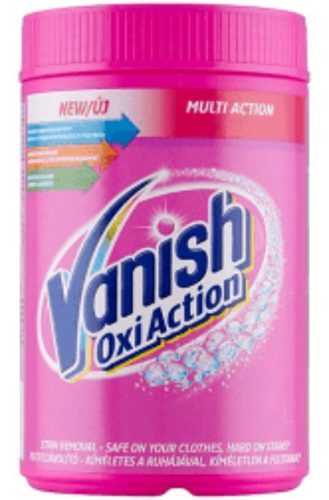 Vanish Oxi Action folteltávolító por 1kg (6db/karton) SZÍNES