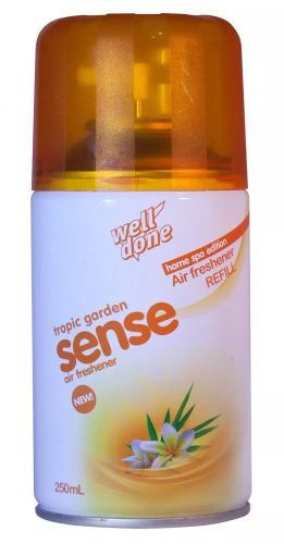 Well Done Sense légfrissítő utántöltő 250ml (12db/karton) Tropic garden 