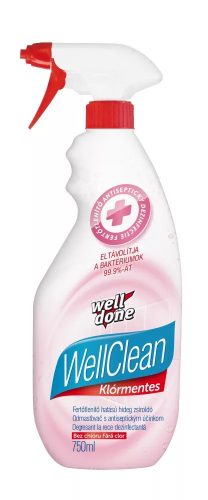 Well Done WellClean Fertőtlenítő hatású hideg zsíroldó 750ml (18db/karton)