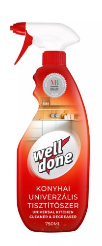 Well Done Konyhai univerzális tisztítószer szórófejes 750ml (18db/karton)