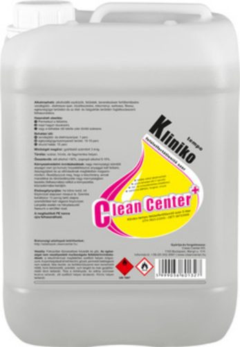 Clean Center Kliniko-Tempo kéz- és felületfertőtlenítőszer 5L