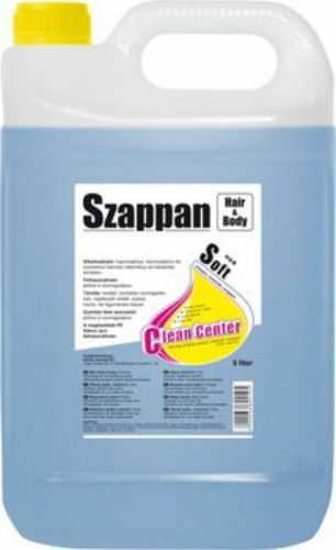 Clean Center Soft hair&body sampon, tusfürdő szappan 5L