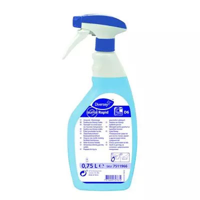 Suma Rapid D6 folyékony ablaktisztítószer 750ml (6db/karton)