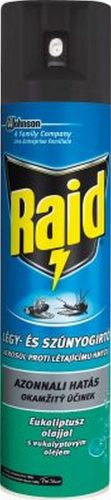 Raid légy- és szúnyogírtó 400ml (12db/karton) eukaliptusz olajjal