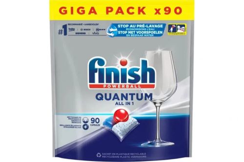 Finish mosogatótabletta Quantum Allin1 90db/csg (4csg/karton) regular