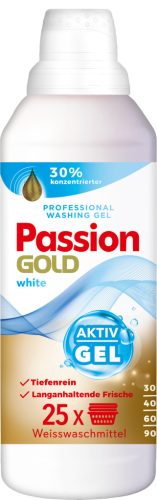 Passion Gold  mosógél fehér ruhákhoz 1L / 25 mosás