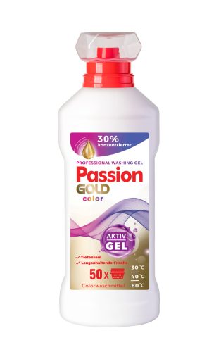 Passion Gold  mosógél színes ruhákhoz 2L / 50 mosás