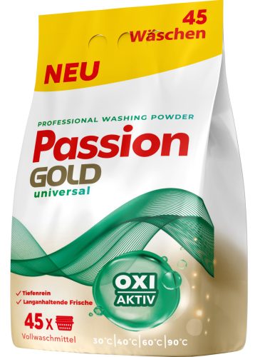 Passion Gold  univerzális mosópor 2,7kg / 45 mosás