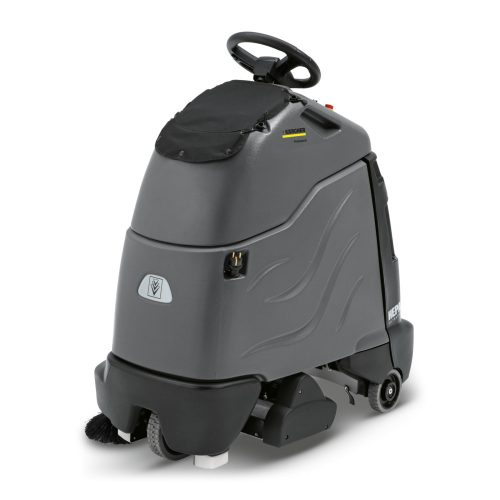 Karcher CV 60/2 RS Bp. Akkumulátoros, fellépős, kefés szárazporszívó (akkumulátorral és töltővel)