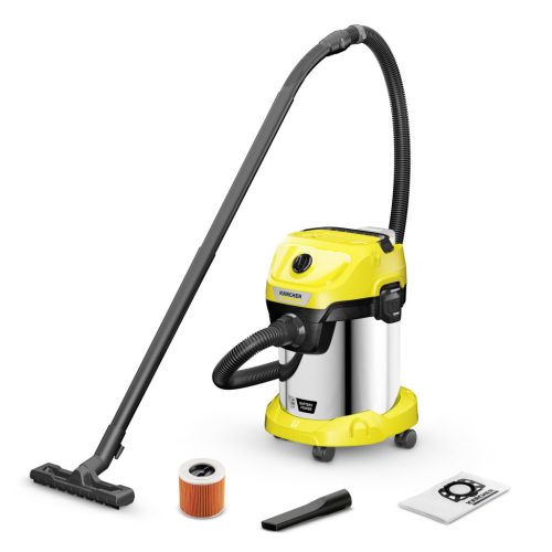 Karcher WD 3-18 S Akkumulátoros Száraz-nedves porszívó (akkumulátor nélkül)