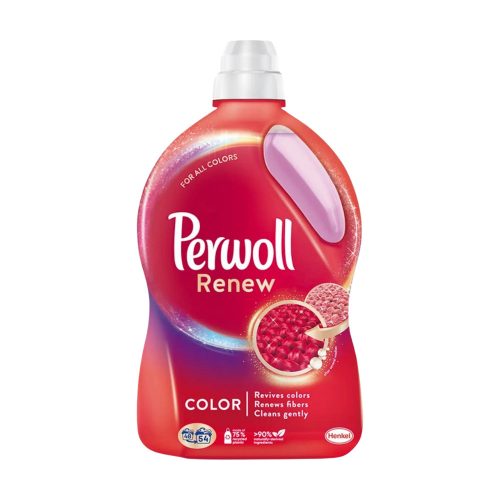 Perwoll Renew Color folyékony finommosószer 54 mosás - 2970 ml