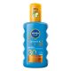 Nivea Sun Protect & Bronze napozó spray, bronzosító hatással SPF30 200ml