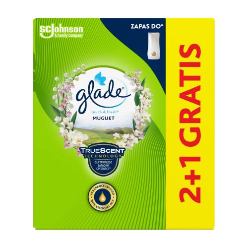 Glade Touch&Fresh Gyöngyvirág légfrissítő utántöltő 30ml 3db-os