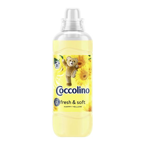 Coccolino Fresh & Soft öblítő koncentrátum Happy Yellow 975ml - 39 mosás