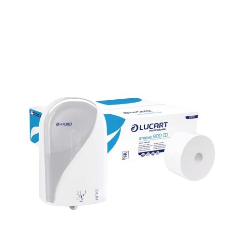 Lucart Identity Autocut Strong - 5 karton WC papír ajándék adagolóval!