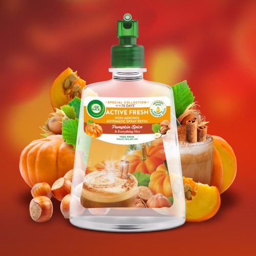 Air Wick ACTIVE FRESH utántöltő 228 ml Pumpkin Spice